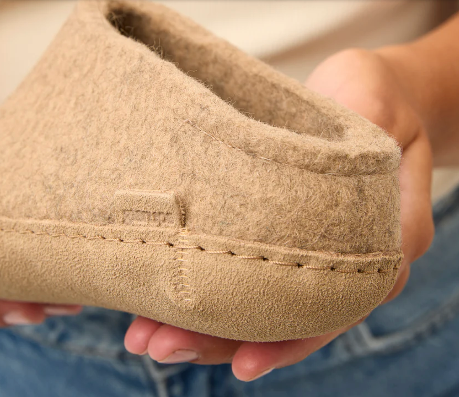 Glerups The Slip On Sand - Leather Sole (8982028615967)
