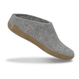 Glerups The Slip On Grey - Leather Sole (10139157266719)