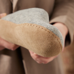 Glerups The Slip On Grey - Leather Sole (10139157266719)