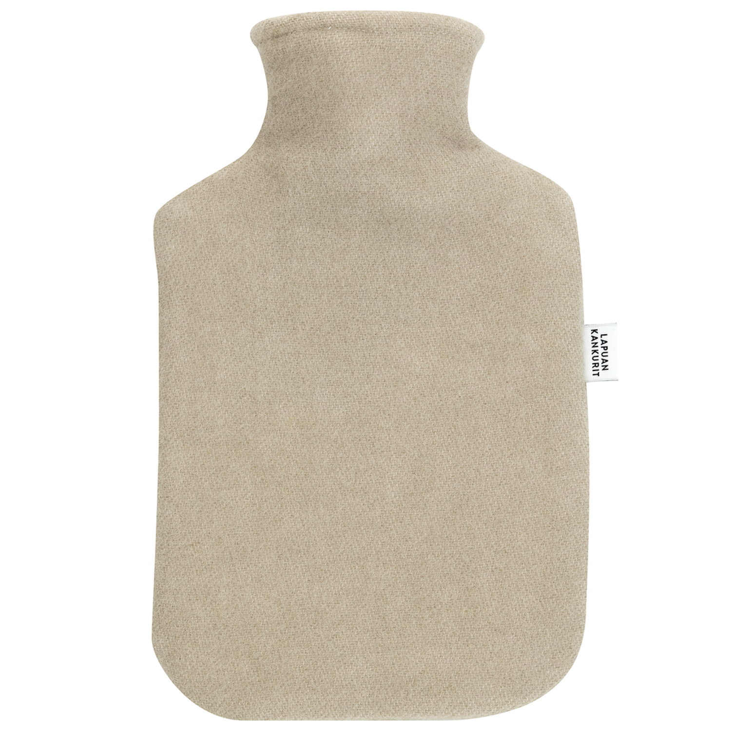 Double Tuple Wool Cover with Hot Water Bottle, Beige (10114217115935)
