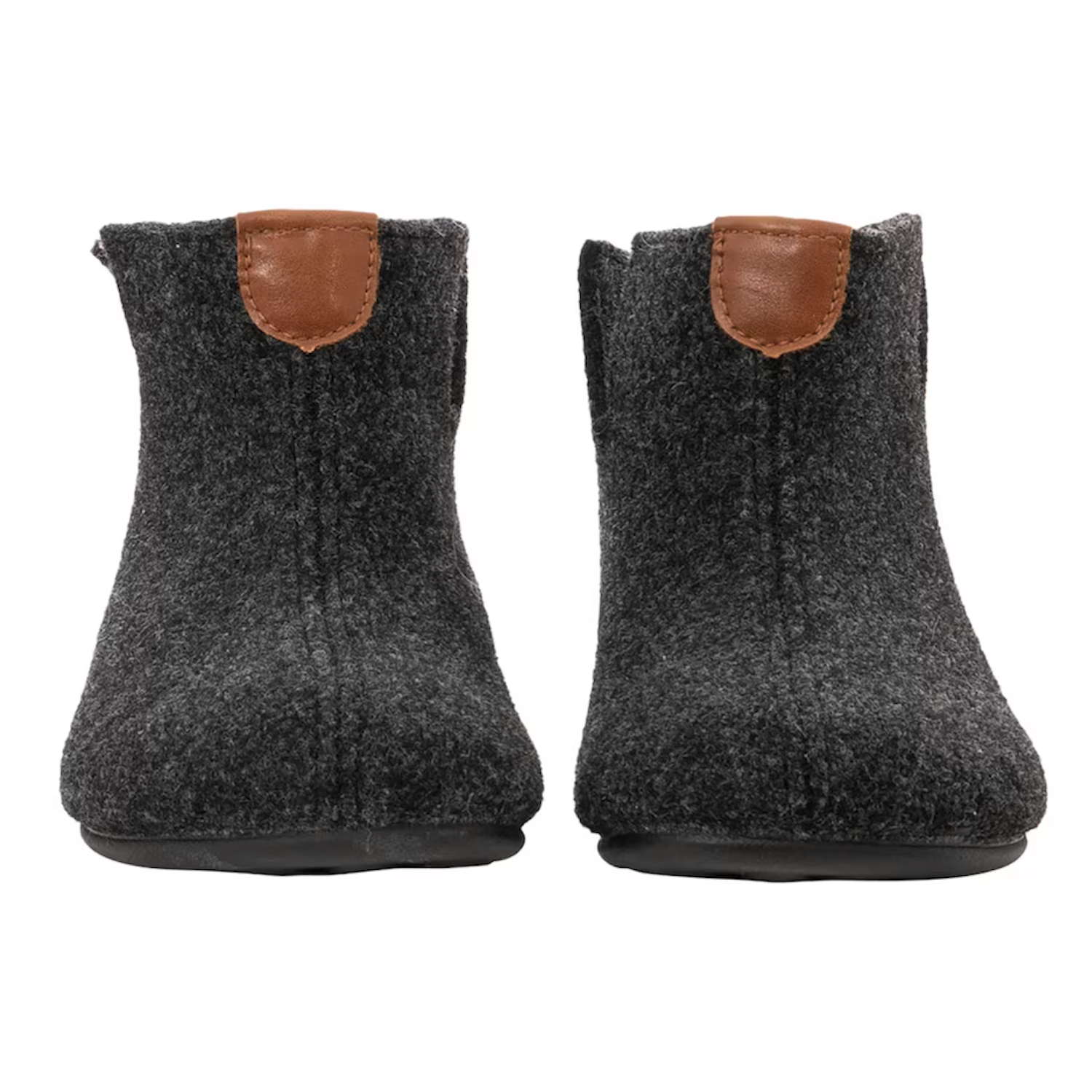 Uddebo Wool Blend Childrens Slipper, Asphalt (10227213762847)