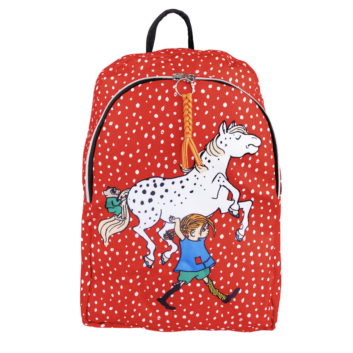 Pippi Longstocking Backpack Virkku, Red (10211919724831)
