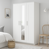 Ikea Brimnes Wardrobe, 117x50x190cm, White (3673783828545)