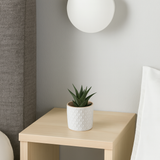 Ikea Chiafron Plant Pot, 9cm, White (8897157202207)