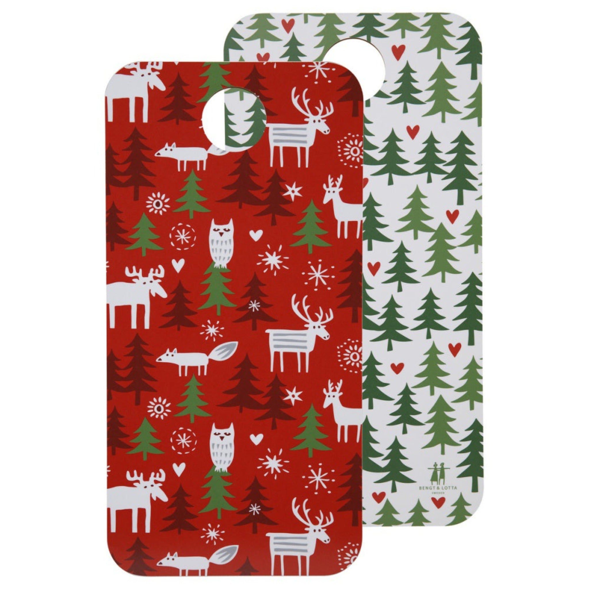 Klippan Cutting Board 20x40cm, Christmas Forest (8805408932127)