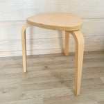 Ikea Kyrre Stackable Stool, Birch Wood (4407511121985)