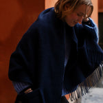 Uni Pocket Shawl 60x170cm, Midnight Blue (9186850079007)