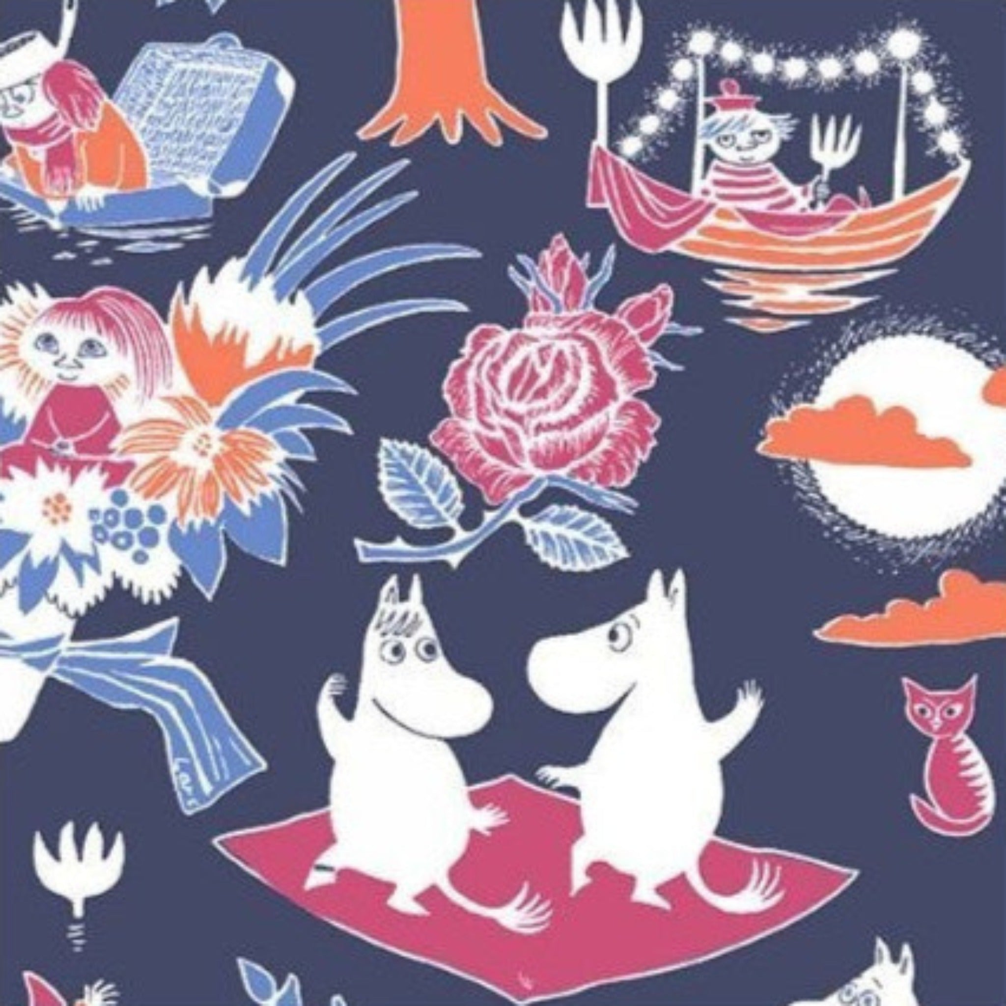 The Moomins Serviette 20-Pack, Peacefulness (9204173963551)