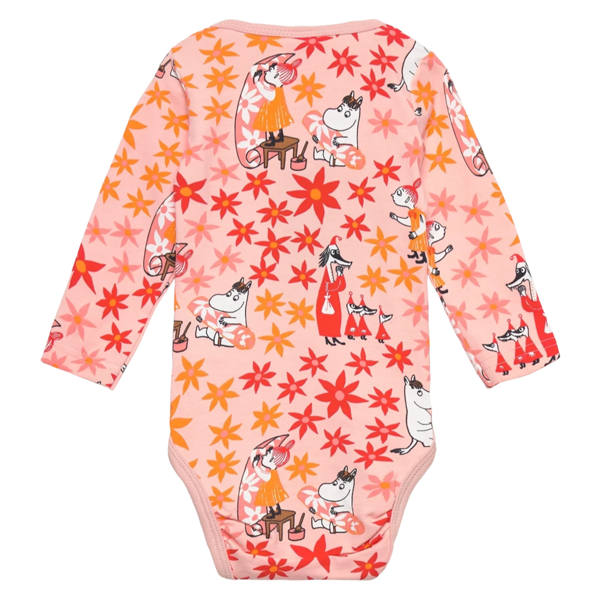 Moomin Baby Body, Pink Wallpaper (8437946581279)