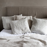 Ruut Linen Cushion Cover 45x45cm, White Linen (9788131770655)