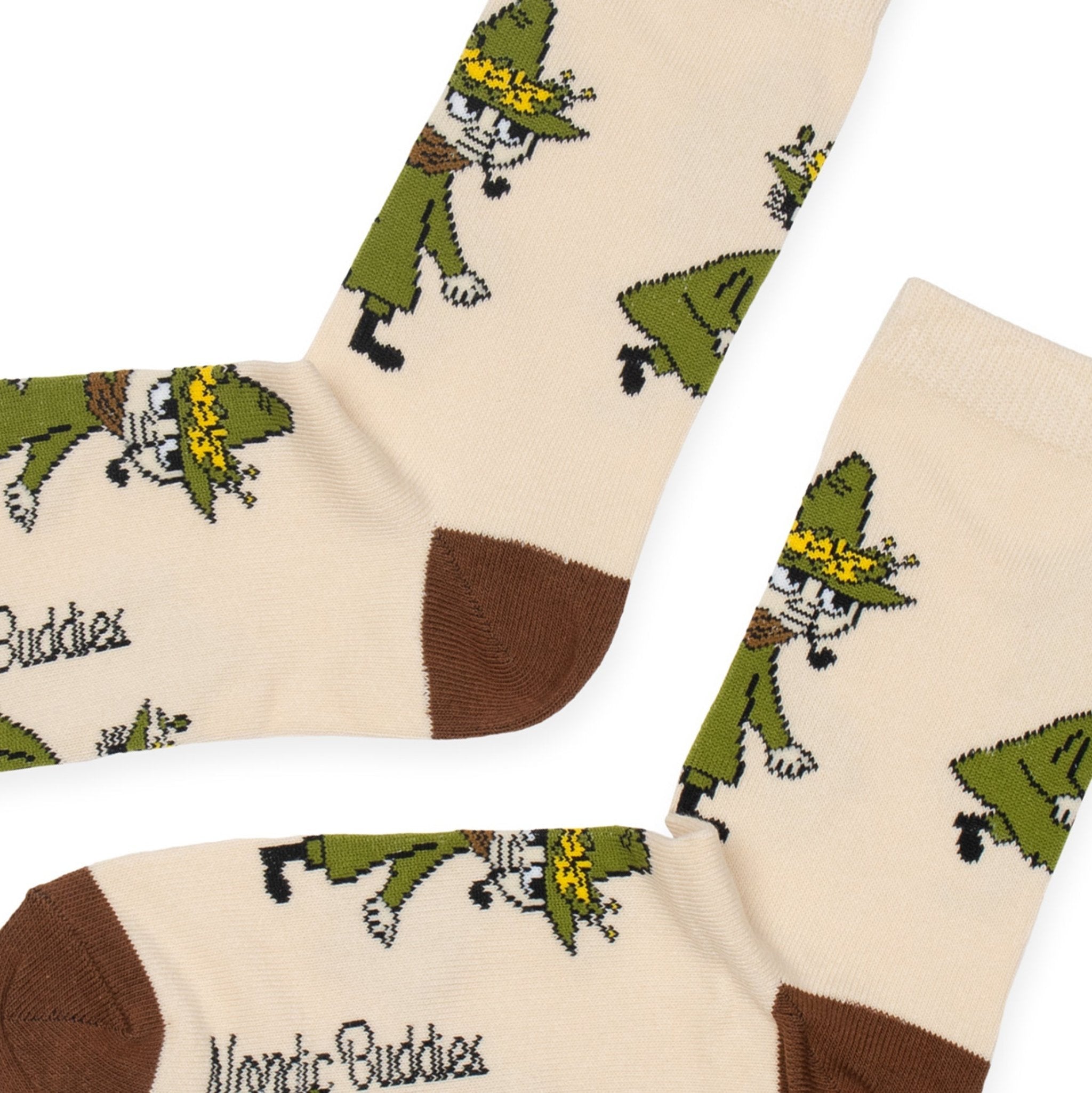 Snufkin Adventure Women's Socks, Beige (9536216989983)