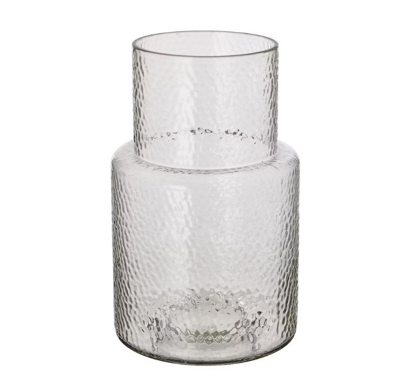 IKEA Konstfull Glass Vase, 26cm – Nordic Chill