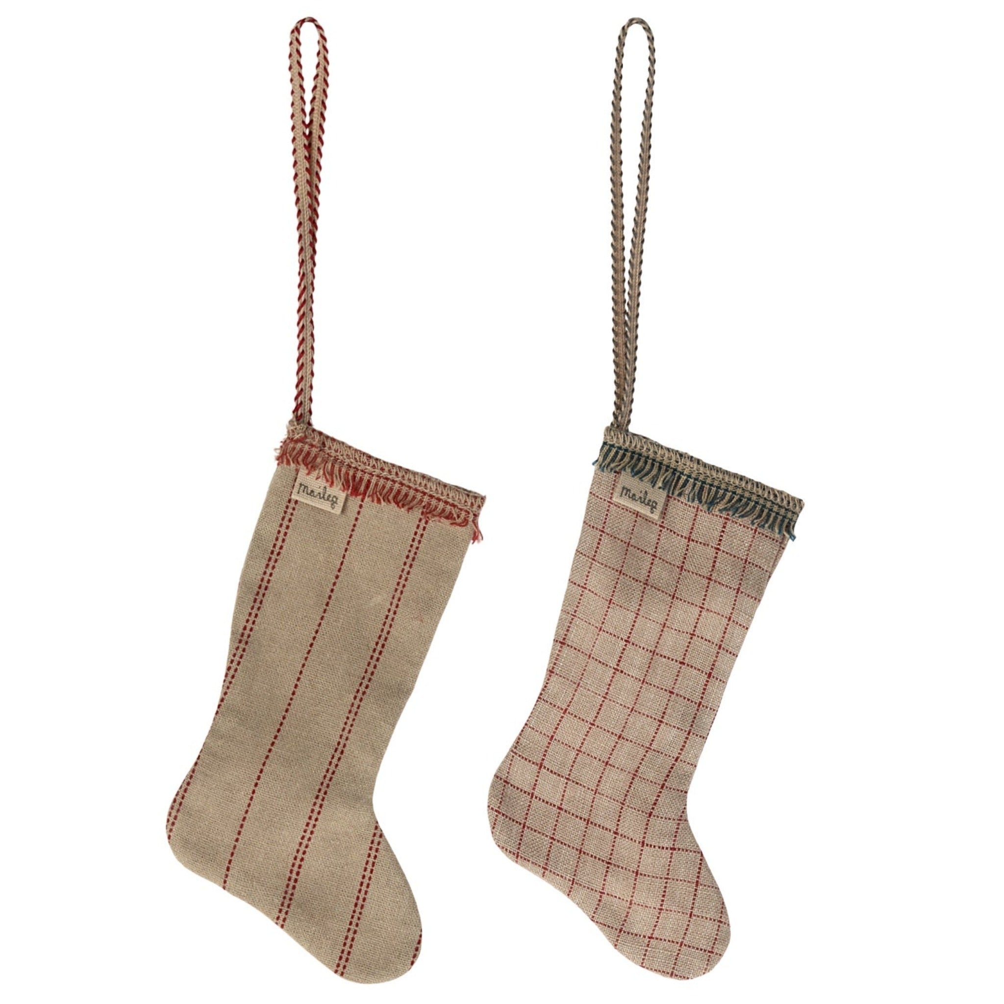 Maileg Stocking Ornament, Assorted PRE-ORDER eta Nov 23 (8535008772383)