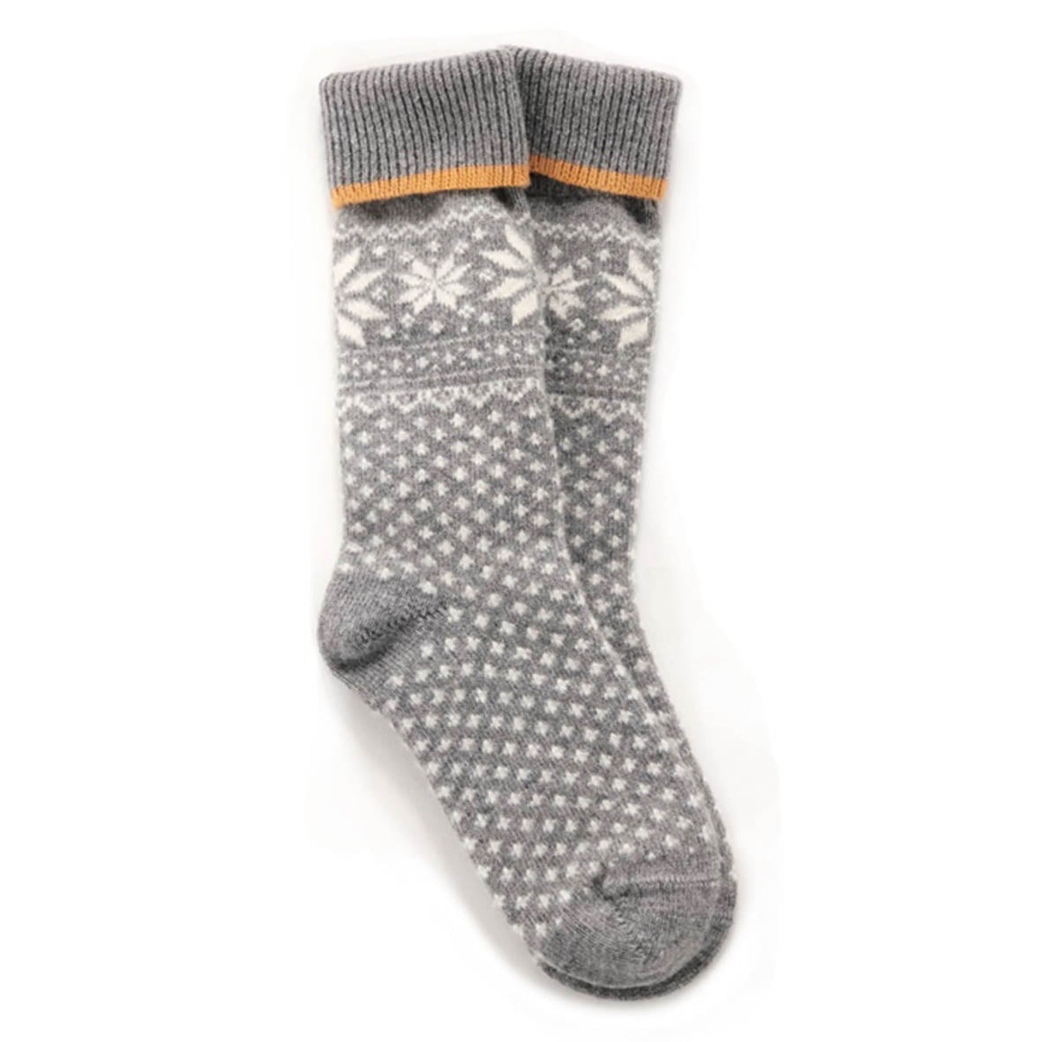 NORWOOL Wool Socks Stripe, Grey (6811592294465)