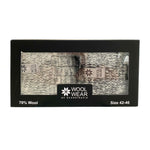 Mens Denmark Wool Socks 2-Pack Gift Box, Light Grey-Dark Grey (8299958436127)