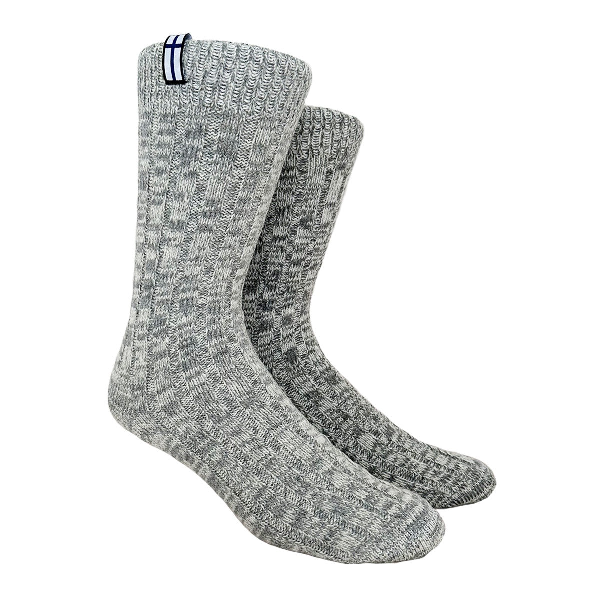 Finland Mens Wool Socks 2-Pack Gift Box, Light Grey-Dark Grey (8326869418271)