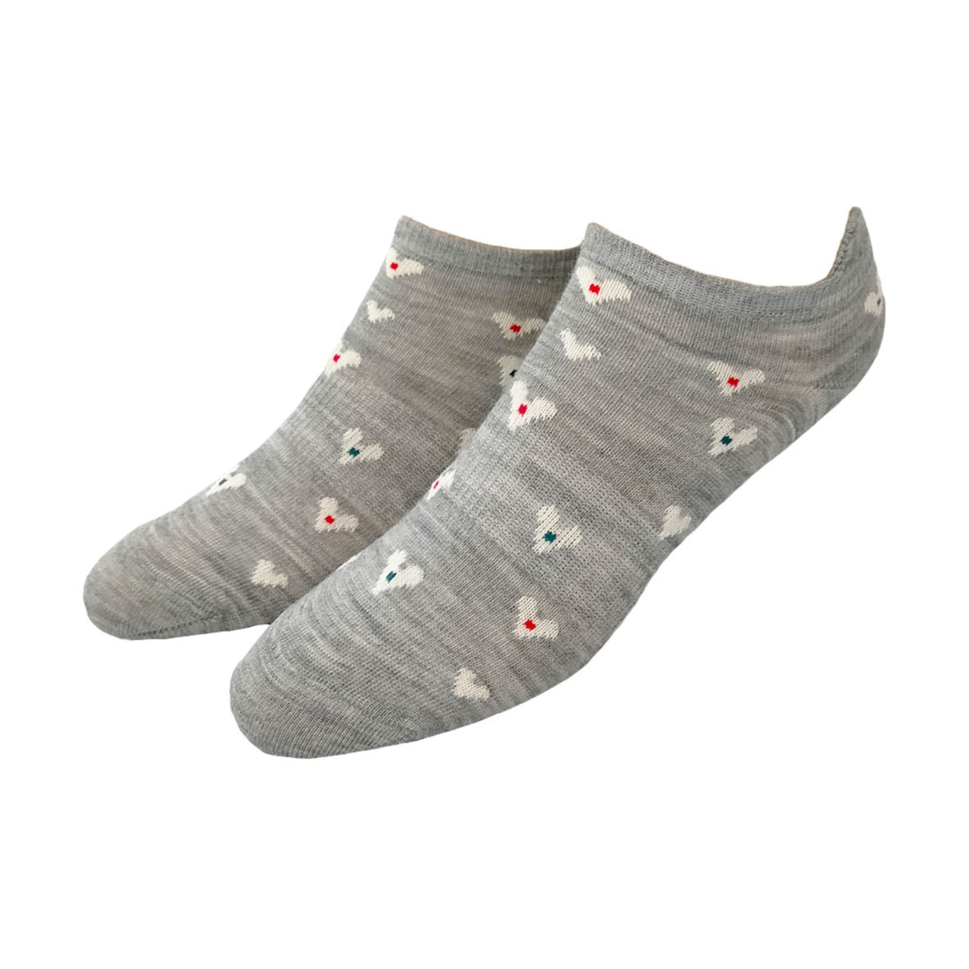 CAI BENGT & LOTTA Small Hearts Merino Ankle Socks (6590341087297)
