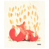 100% Biodegradable Dishcloth, Fox Family (8769815937311)