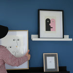 IKEA Mosslanda Picture Ledge, White 55cm (10870568658)