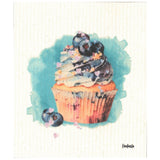 100% Biodegradable Dishcloth, Blueberry Cupcake (8769729364255)