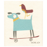 100% Biodegradable Dishcloth, Blue Dog (6635805278273)