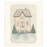 100% Biodegradable Dishcloth, White House (6886329483329)