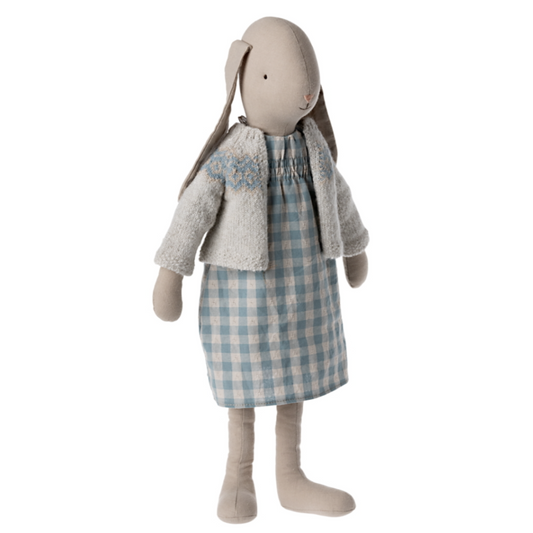 Maileg Bunny Size 4, Dress and Knitted Cardigan (8016604496159)