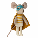 Maileg Super Hero Mouse, Little Brother in Matchbox (6589490528321)