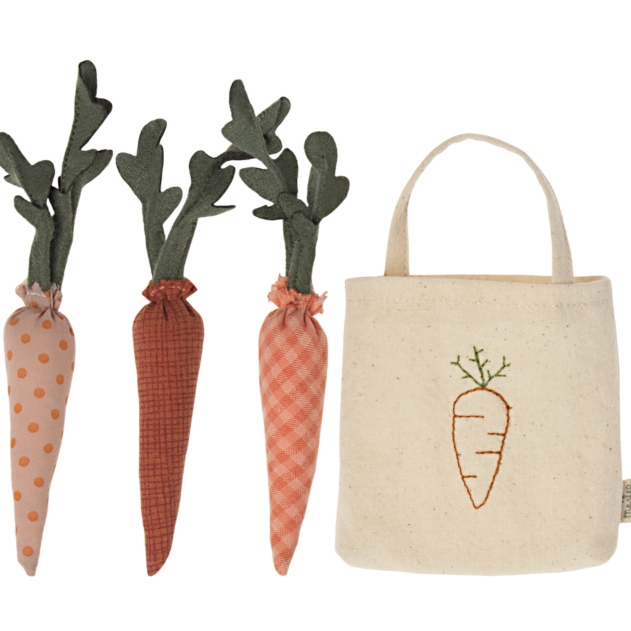 Maileg Carrots in Shopping Bag (6815681249345)