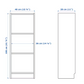 IKEA Billy Bookcase 40x28x106cm, White (4578572468289)