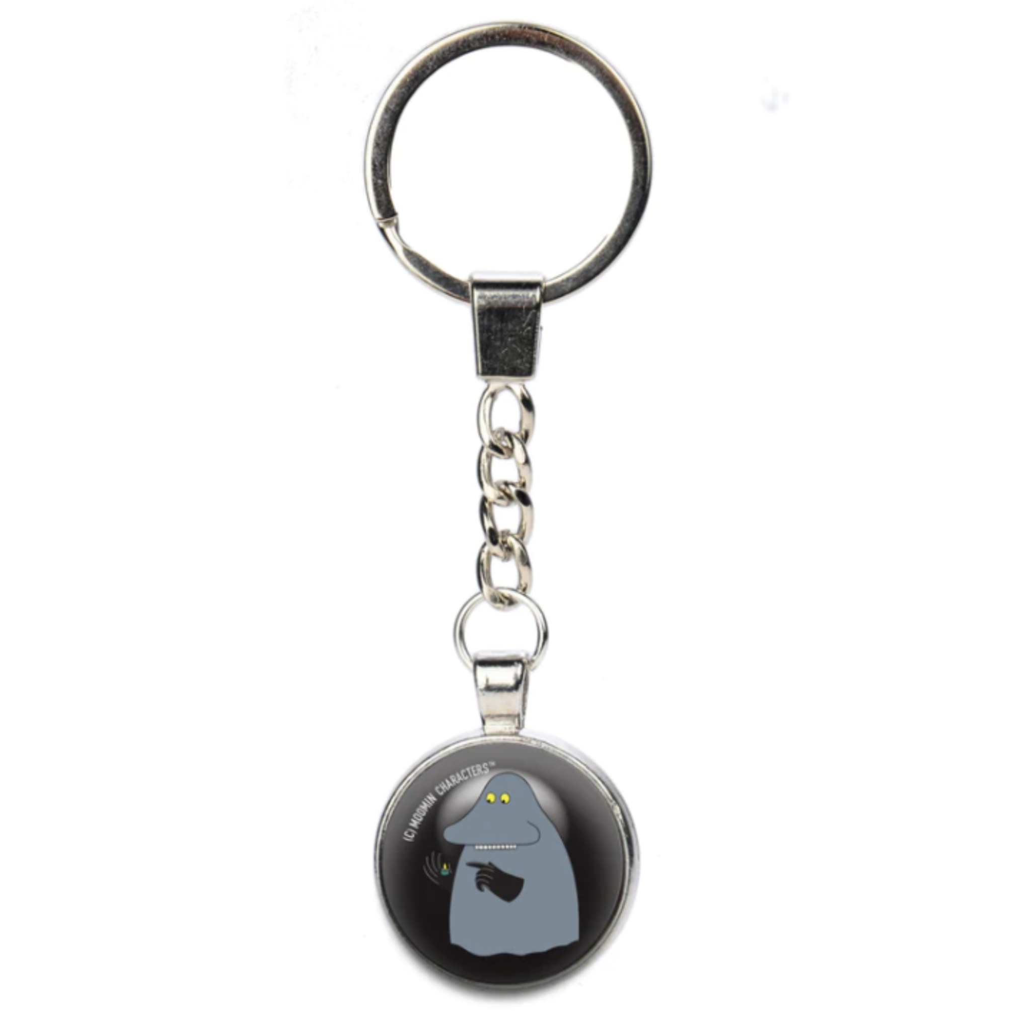 Moomin Key Ring, Groke (8364612878623)