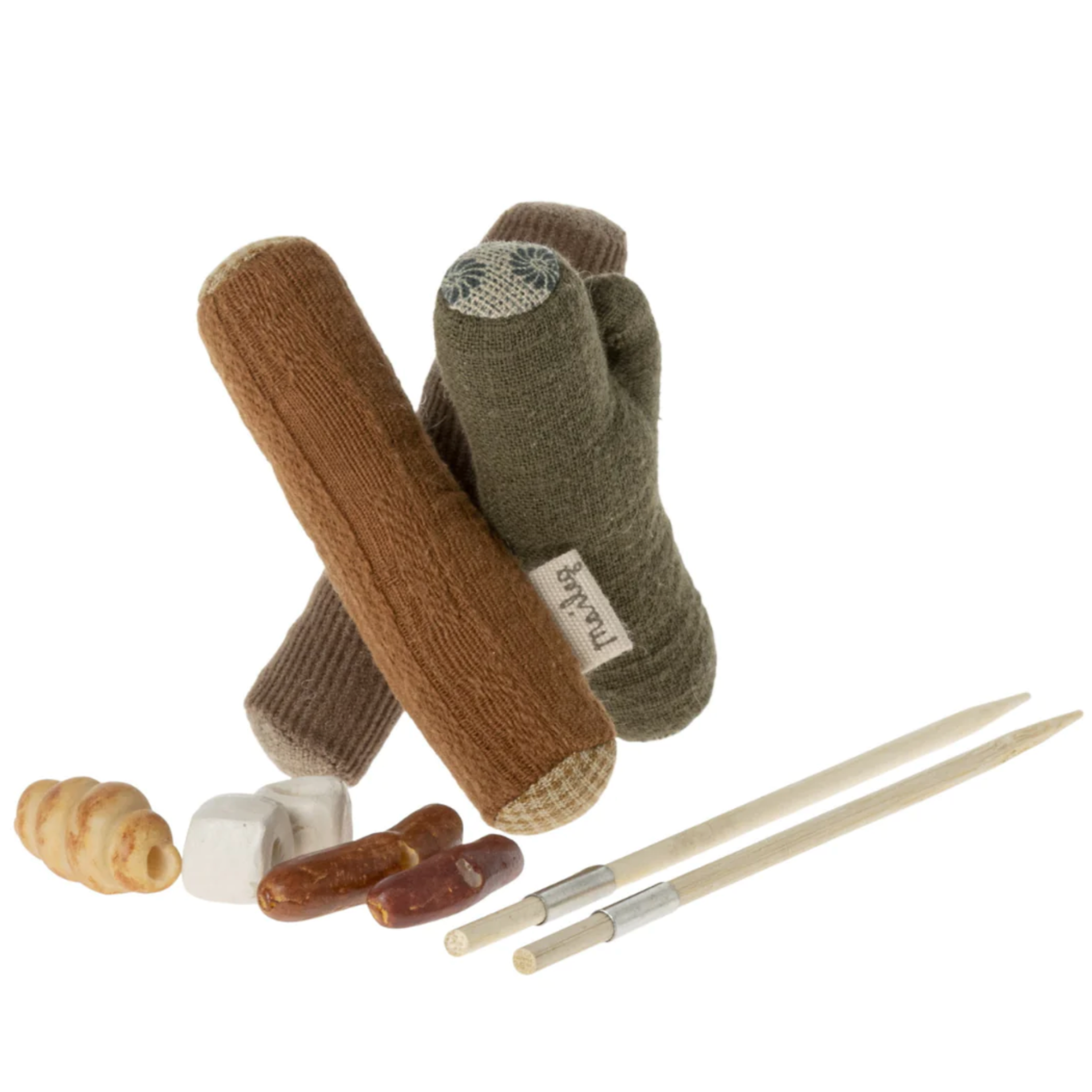Maileg Bonfire Set for Hiker Mouse (6900018610241)