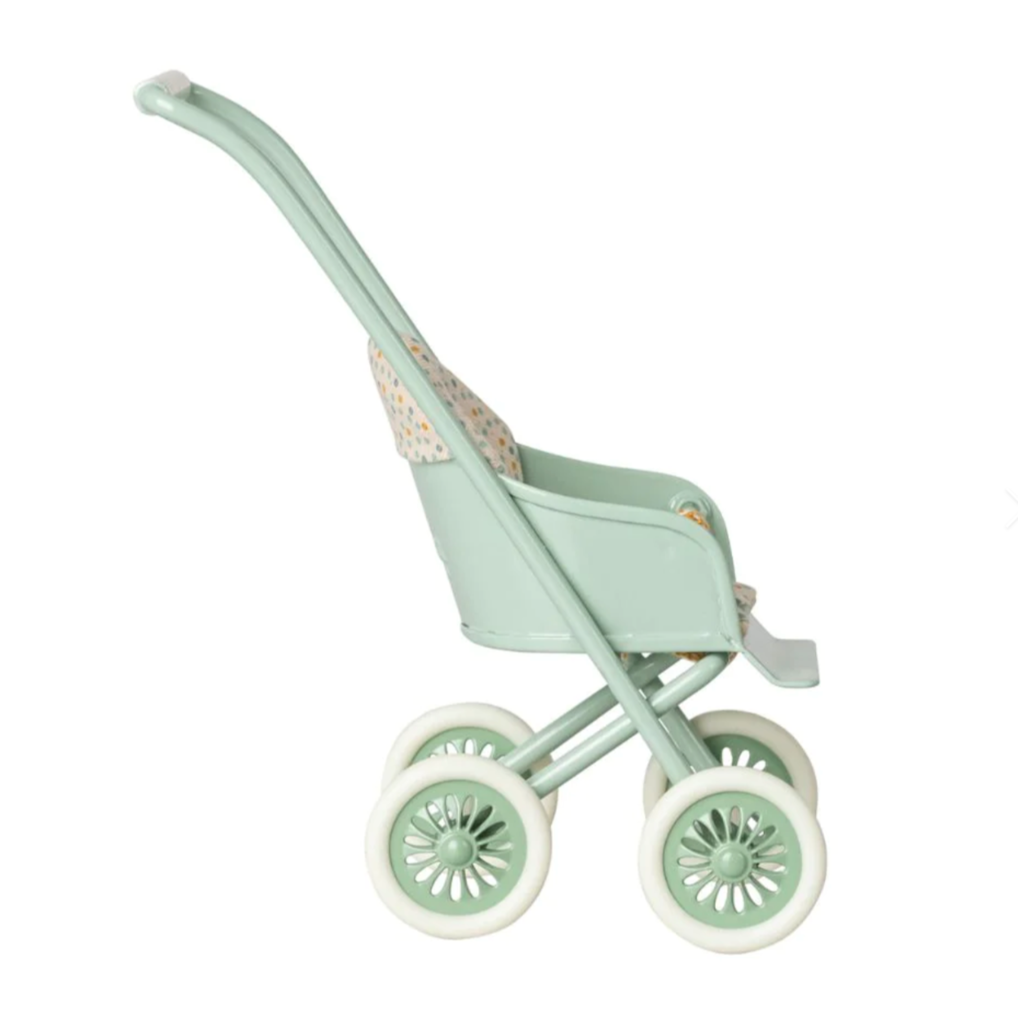 Maileg Stroller Micro, Mint (8155960967455)
