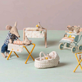 Maileg Nursery Table for Baby Mouse, Ocher (8155970175263)