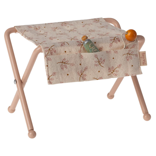 Maileg Nursery Table for Baby Mouse, Rose (8155973157151)