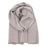 Koli Soft Merino Scarf 60x220cm, Beige-White (8709483888927)