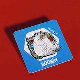 Moomin Pin, Moomin With Snorkmaiden with Flowers