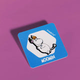 moomin Pin, Snorkmaiden with Pink Rose