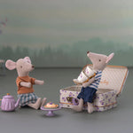 Maileg Afternoon Treat, Mouse, Purple Madelaine (8435569426719)