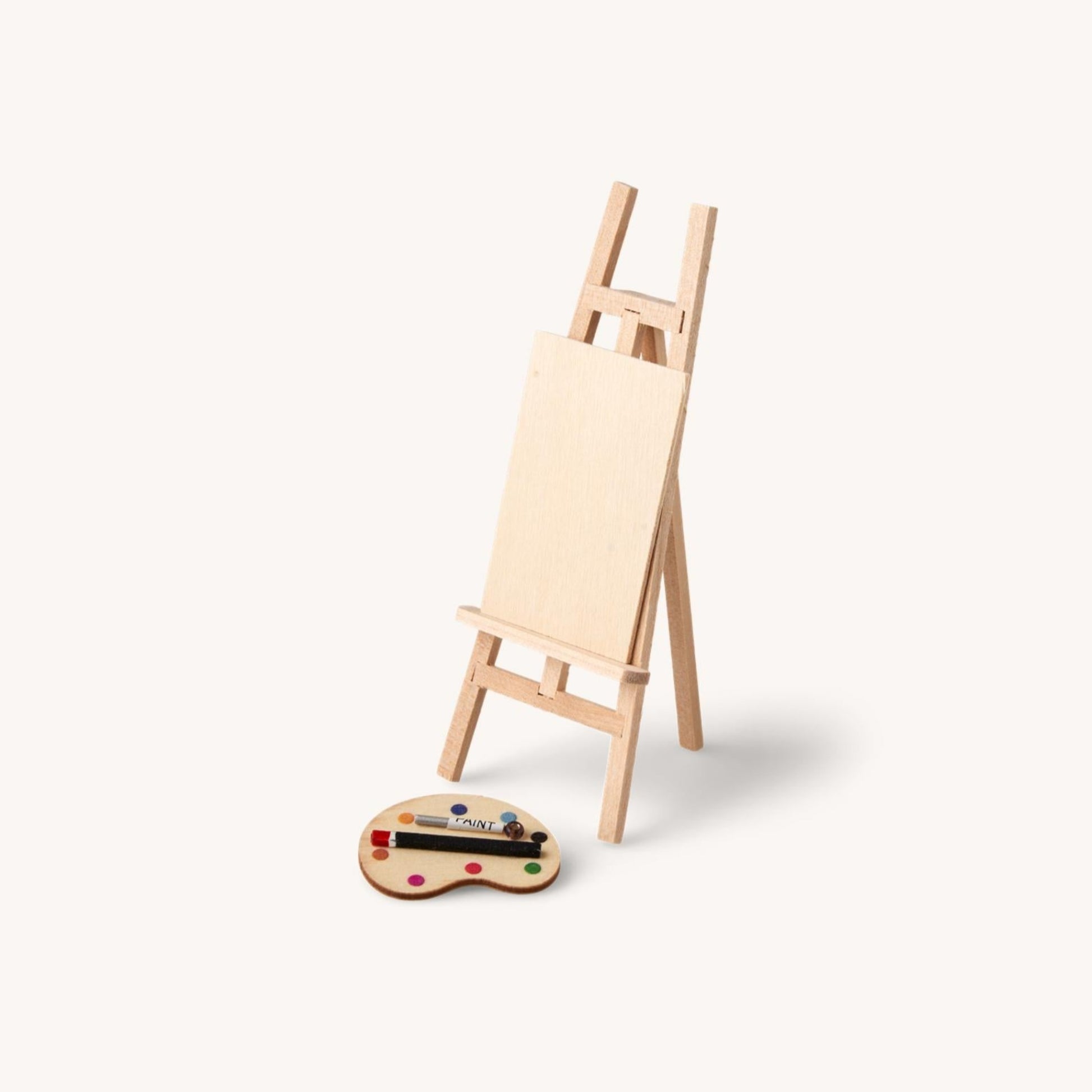 Miniature Canvas and Easel (8783203762463)