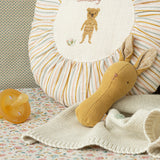Maileg Lullaby Friends Bunny Rattle, Dusty Yellow ETA September 2024 (9421721927967)