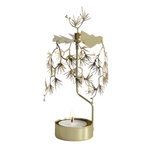 Pine Tea Light Carousel, Gold (8605522755871)