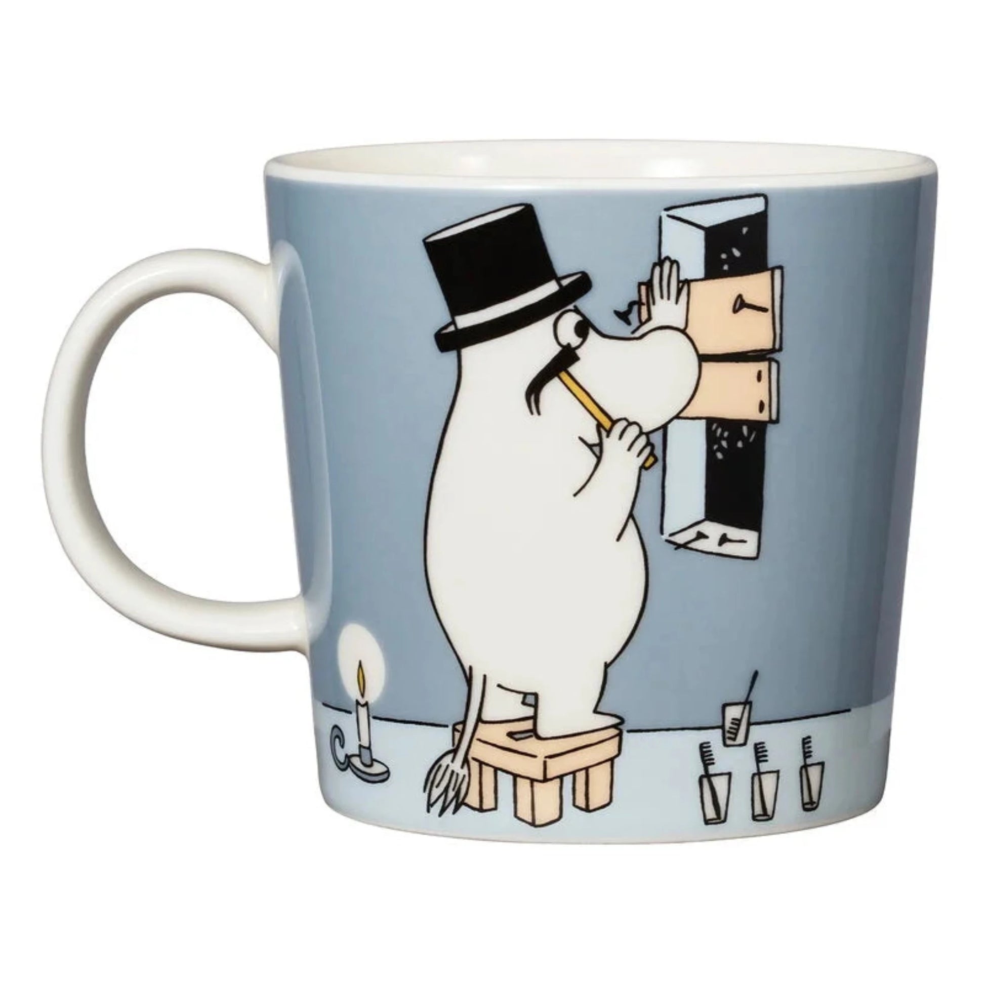Moomin Mug by Arabia, Moominpappa Preparing (8766141792543)