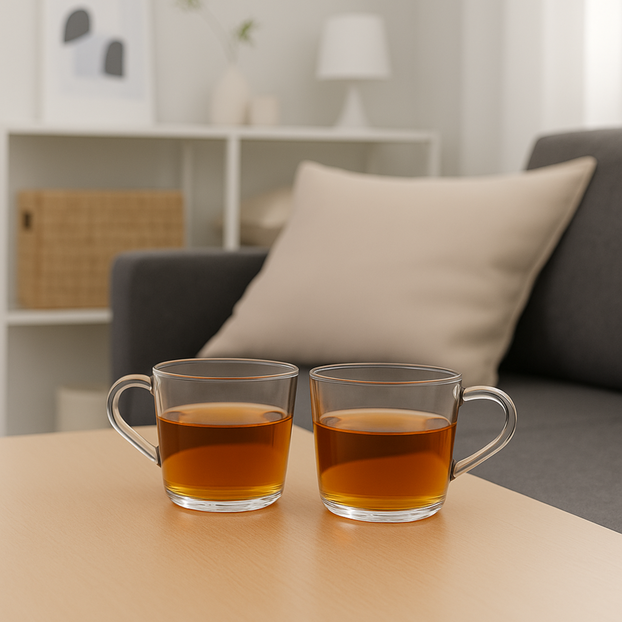 Ikea 365+ Clear Glass Mug, 36cl (9217076429087)