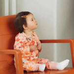Moomin Baby Pyjamas, Pink Wallpaper (8478603215135)