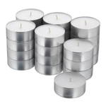 Ikea Glimma Unscented Tea light Candles, 24-Pack (10229236433183)