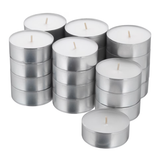 Ikea Glimma Unscented Tea light Candles, 24-Pack (10229236433183)