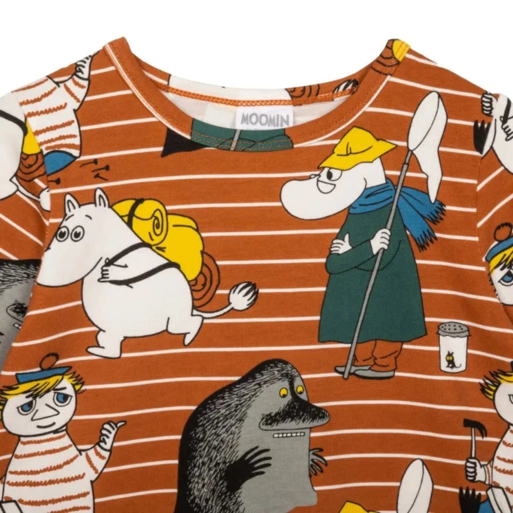 Moomin Kids Shirt, Stripes (8914036883743)