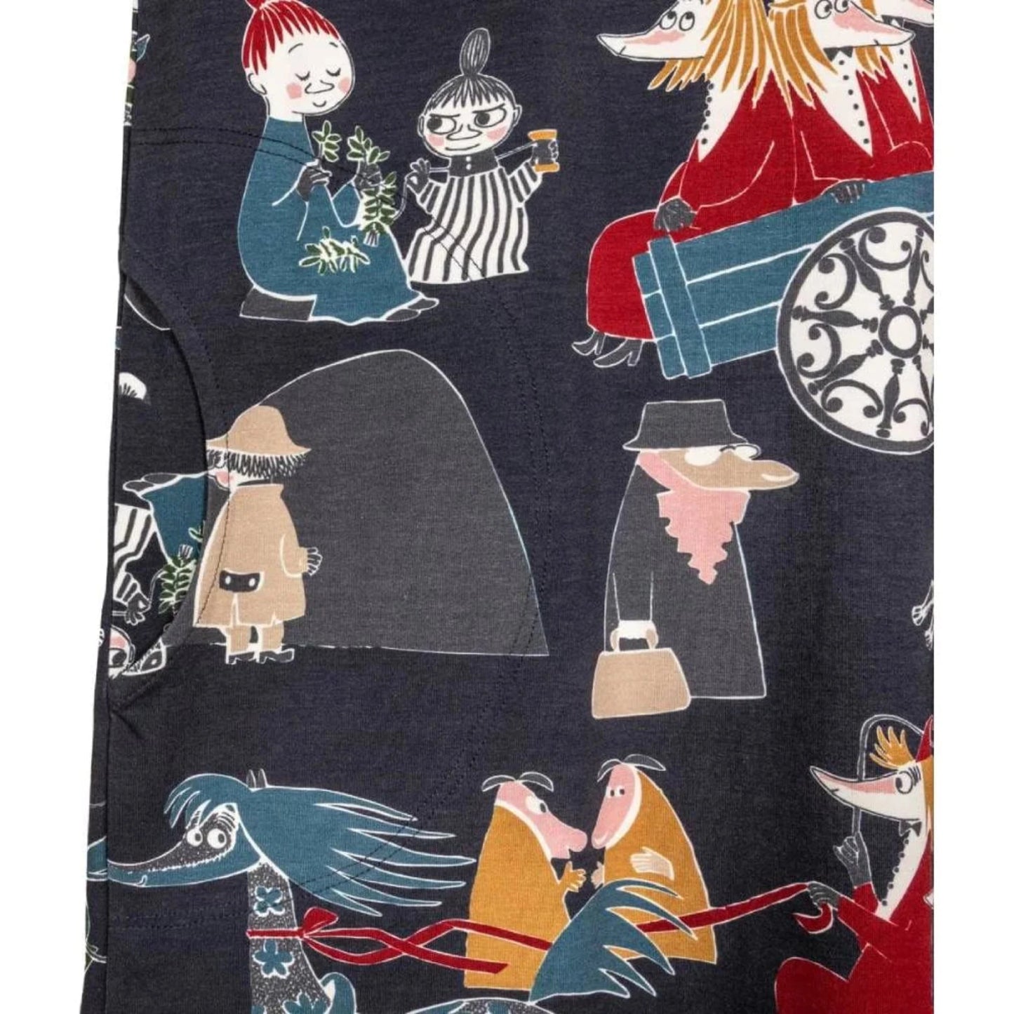 Moomin Women's Tunic, Vilijaana, Dark Blue (8908872417567)
