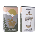 Moose Tea Light Carousel, Gold (8605444997407)
